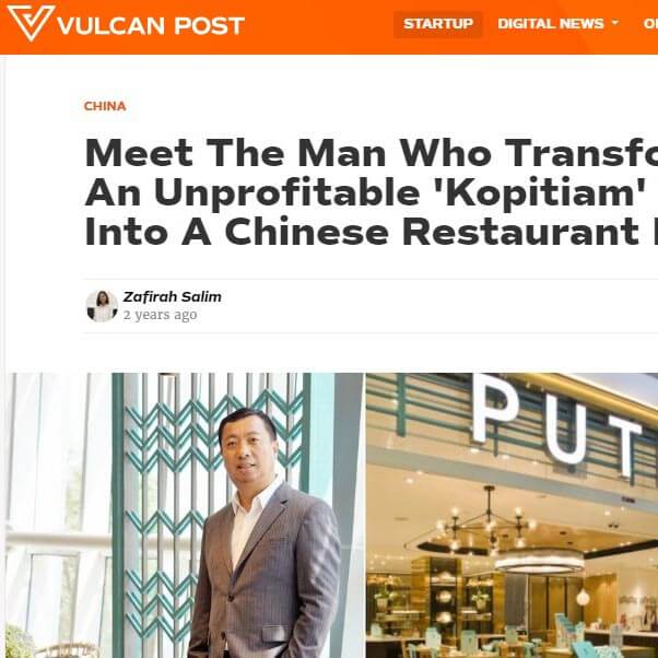 认识一个将一家“Kopitiam”餐厅改造成一个中餐馆帝国的传奇